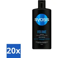 Syoss 20 x Volume Shampoo - 440 ml - Voordeelverpakking - 20 stuks