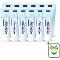 Sence 12 x - Whitening - Tandpasta - Met Fluor - 75 ml - Grootverpakking - Vaatwasstrips - Witte Tanden - Tandpasta - Fluoride - Tanden Verzorgen - Mintsmaak