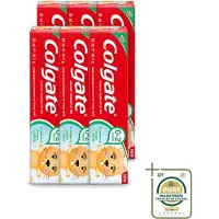 Colgate 6 x - Aardbeismaak - Kindertandpasta - Voor 0 tot 2 jaar oud - 50ml - Wasstrips - Baby Tandenpoetsen - Kindertandpasta - Aardbeismaak - Melkgebit - Gaatjes Voorkomen