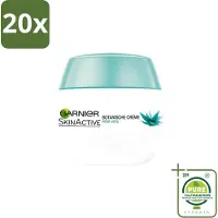 Garnier 20 x - SkinActive - Botanische Dagcrème - Aloë Vera - Voor ieder Huidtype - 50 ml - Grootverpakking - Vaatwasstrips - Dagcrème - Huidverzorging - Aloë Vera - Natuurlijke Crème - Hydratatie