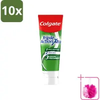 Colgate 10 x - Triple Action - Xtra Fresh - Tandpasta - 75ml - Bulkverpakking - Tandpasta - Douchemop - Gaatjes