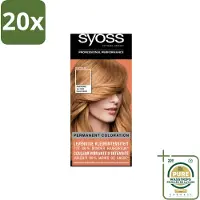 Syoss 20 x - Haarverf Colors Pantone - 9-67 Coral Gold - 1 Haarkleuring - Wasstrips - Haarverf - Haarkleur - Pantone - Coral Gold - Haarverkleuring