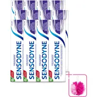Sensodyne 12 x - Tandpasta - Gum Protection - Tandvleesverzorging - 75 ml - Bulkverpakking - Gevoelige tanden - Douchemop - Tandvleesbescherming
