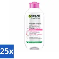 Garnier 25 x - SkinActive - Micellair Water - Gevoelige Huid - Gezichtsreiniger - 200 ml - Voordeelverpakking - 25 stuks