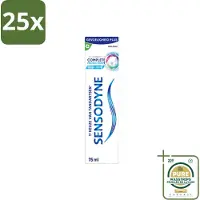 Sensodyne 25 x – Tandpasta – Complete Protection + Cool Mint – 75 ml - Wasstrips - Gevoelige Tanden - Tandgevoeligheid - Tandpasta - Mondverzorging - Tandplak