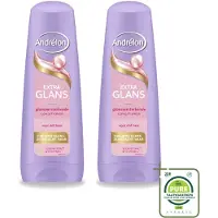 Unilever 2 x Andrélon Extra Glans Conditioner - 200 ml - Grote verpakking - 2 stuks