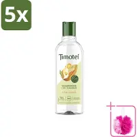 Timotei 5 x - Shampoo - Amandelolie - 2in1 - Alle haartypes - 300ml - Bulkverpakking - 2in1 shampoo en conditioner - Douchemop - Amandelolie shampoo