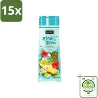 Sence 15 x - Tropical Joy & Coconut - Douchegel - Exotisch - 300 ml - Grootverpakking - Vaatwasstrips - Douchegel Kokos - Tropische Geur - Zachte Reiniging - Huid Verzorging - Exotische Geur
