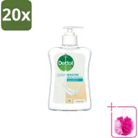 Dettol 20 x – Handzeep Gevoelige Huid – Mild & Verzorgend – 250 ml - Bulkverpakking - Gevoelige huid - Douchemop - Handhygiëne