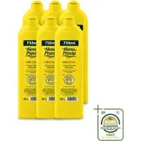 Heno de Pravia 6 x - Douchegel - Original Geur - 750 ml - Wasstrips - Douchegel - Huid Verzorging - Spaanse Douchegel - Fris Geur - Mild Reiniging