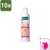 Kneipp 10 x - Douche foam - Soft Skin - Voor droge en gevoelige huid - 200 ml - Bulkverpakking - Douche foam - Douchemop - Huidverzorging