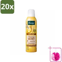 Kneipp 20 x - Douche schuim - Beauty Secret - 200 ml - Bulkverpakking - Douche foam - Douchemop - Natuurlijke oliën