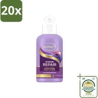 Unilever 20 x – Leave-In Crème – Intense Repair – 200 ml - Wasstrips - Haarcrème - Hydratatie - Beschadigd Haar - Herstel Haar - Bescherming Haar