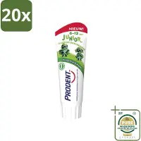 Prodent 20 x – Tandpasta Glazuurbeschermer – Kids 6+ – 75 ml - Wasstrips - Glazuurbeschermer - Kindertandpasta - Gaatjespreventie - Fluoride - Tandgezondheid