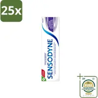 Sensodyne 25 x - Tandpasta - Gum Protection - Tandvleesverzorging - 75 ml - Wasstrips - Gevoelige Tanden - Tandvleesbescherming - Tandpasta - Gevoeligheid - Tandpasta Voor Tandvlees