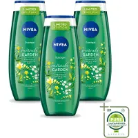 Nivea 3 x - Douchegel - Freesia & Groene Thee - 250 ml - Grootverpakking - Vaatwasstrips - Douchegel - Freesia - Groene Thee - Huidverzorging - Hydraterende Douchegel