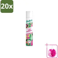 Batiste 20 x - Pink Pineapple - Droogshampoo - Friszoete Geur - Verfrist en Geeft Volume - 200ml - Bulkverpakking - Droogshampoo - Douchemop - Fris haar