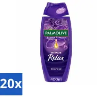 Palmolive 20 x - Aroma Essences Ultimate Relax - Douchegel - Ontspannende Geur - 400 ml - Voordeelverpakking - 20 stuks