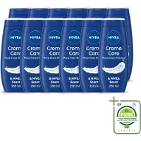 Nivea 12 x - Douche Crème - Beschermend - Unieke Crème Geur - 250 ml - Grootverpakking - Vaatwasstrips - Douchecrème - Huidbescherming - Verzorgende Crème - Hydraterende Crème - Geur