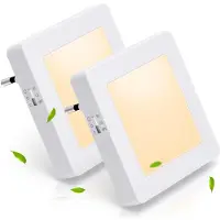 Aigostar 3000k Ip20 Led-nachtlampje 0.36w 5 Lumens 2 Eenheden
