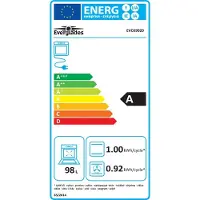 Everglades Evck9020 - Fornuis Gas Breedte 90 Cm
