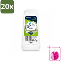 Glade 20 x – Luchtverfrisser Gel – Muguet – 150 g - Bulkverpakking - Luchtverfrisser - Douchemop - Geur