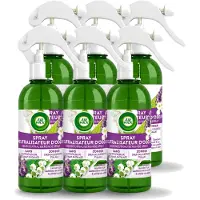 Air Wick 6 x – Luchtverfrisser Spray – Active Fresh Lavendel & Lelie – 237 ml - Voordeelverpakking - 6 stuks