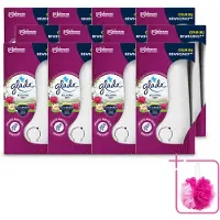 Glade 12 x - Houder Sense & Spray - Relaxing Zen - 18 ml - Bulkverpakking - Geurverspreiding - Douchemop - Automatische geur