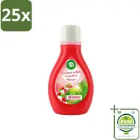 Air Wick 25 x – Luchtverfrisser – Actieve Wiek Framboos & Bloesem – 375 ml - Grootverpakking - Vaatwasstrips - Luchtverfrisser - Geur - Framboos En Bloesem - Actieve Wiek - Geurverspreiding