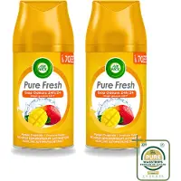 Air Wick 2 x Freshmatic - Luchtverfrisser Navulling - Tropische Mango - 250ml - Wasstrips - Tropische Mango - Geurverspreider - Geur - Luchtverfrisser - Navulling