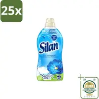 Silan 25 x – Wasverzachter – Classic Blue Fris Lentegevoel – 1144 ml - Wasstrips - Wasverzachter - Fris Lentegevoel - Wasgoed Verzachter - Wasgoed Geur - Wasgoed Comfort