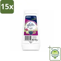 Glade 15 x – Luchtverfrisser Gel – Relaxing Zen – 150 g - Grootverpakking - Vaatwasstrips - Luchtverfrisser - Ontspannende Geur - Frisse Geur - Geur Neutraliseren - Essentiële Oliën