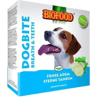 Biofood Snoepje dogbite tandverzorging | naturel,55 stuks