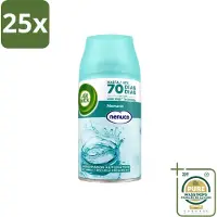 Air Wick 25 x - Luchtverfrisser Navulling - Nenuco - Automatische Spray - 250 ml - Wasstrips - Luchtverfrisser - Geurverspreiding - Nenuco - - Automatische Spray