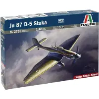 Italeri Modelbouwpakket Vliegtuigen - 2709 Junkers Ju 87 Stuka - Ju 87 D-5 Stuka Plastic - 1:48 - Modelbouw
