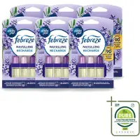 Ambi Pur 6 x - 3Volution - Navulling - Lavendel - 20 ml - Grootverpakking - Vaatwasstrips - Geurverspreider - Lavendel - Frisheid - Geurblindheid - Nare Geuren