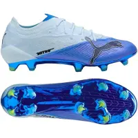 Puma Ultra Nitro 7 Ultimate Gras Voetbalschoenen (FG) Lichtblauw Blauw Lime