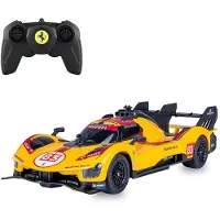 Jamara RC voertuig Auto - 402263 RC Auto - Ferrari 499P-N83 - 2,4GHz - Geel RC Model Kant en Klaar - 1:24 Bestuurbare Auto