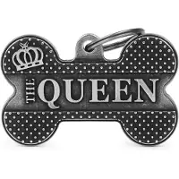 My Family Bronx The Queen Bone Xl Naamplaatje Voor Huisdieren