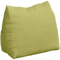 vidaXL - Rugkussen - Lichtgroen - 60 - x - 50 - x - 20 - cm - Stof