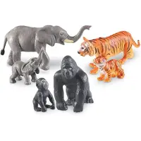 Learning Resources Jumbo Jungledieren - Mama's en Baby's - Speelfiguren - vanaf 18 maanden