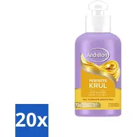 Andrélon 20 x – Leave-In Crème – Perfecte Krul – 200 ml - Voordeelverpakking - 20 stuks