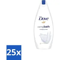 Dove 25 x – Douchegel – Caring Bath – 450 ml - Voordeelverpakking - 25 stuks