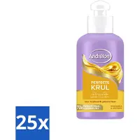 Andrélon 25 x – Leave-In Crème – Perfecte Krul – 200 ml - Voordeelverpakking - 25 stuks