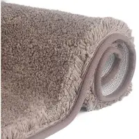 Famanu – Antislip Badmat van Microvezel, Waterabsorberend, Machinewasbaar, Zacht en Comfortabel