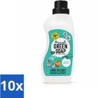 Marcel's Green Soap 10 x - Wasverzachter - Perzik & Jasmijn - Zachte frisheid - 30 Wasbeurten - 750 ml - Voordeelverpakking - 10 stuks