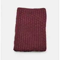 Loberon Plaid Thornfil bordeaux