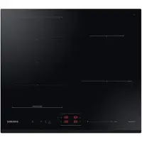 Samsung NZ64B6056GK/U2 kookplaat Zwart Ingebouwd 59 cm Inductiekookplaat zones 4 zone(s)