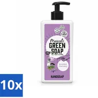 Marcel's Green Soap 10 x - Handzeep - Lavender & Rozemarijn - Voor dagelijks gebruik - 500 ml - Voordeelverpakking - 10 stuks