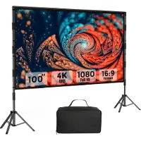 Kavo - Beamer Scherm - Projectiescherm - Beamerdoek - Wit - 1cm x 230cm x 200cm